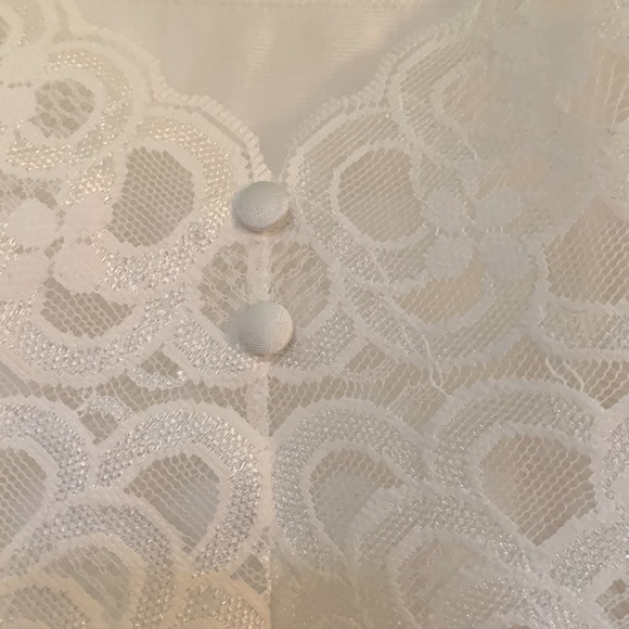 Ladies White Lace Camisole Sz 38 - Picture 6 of 7